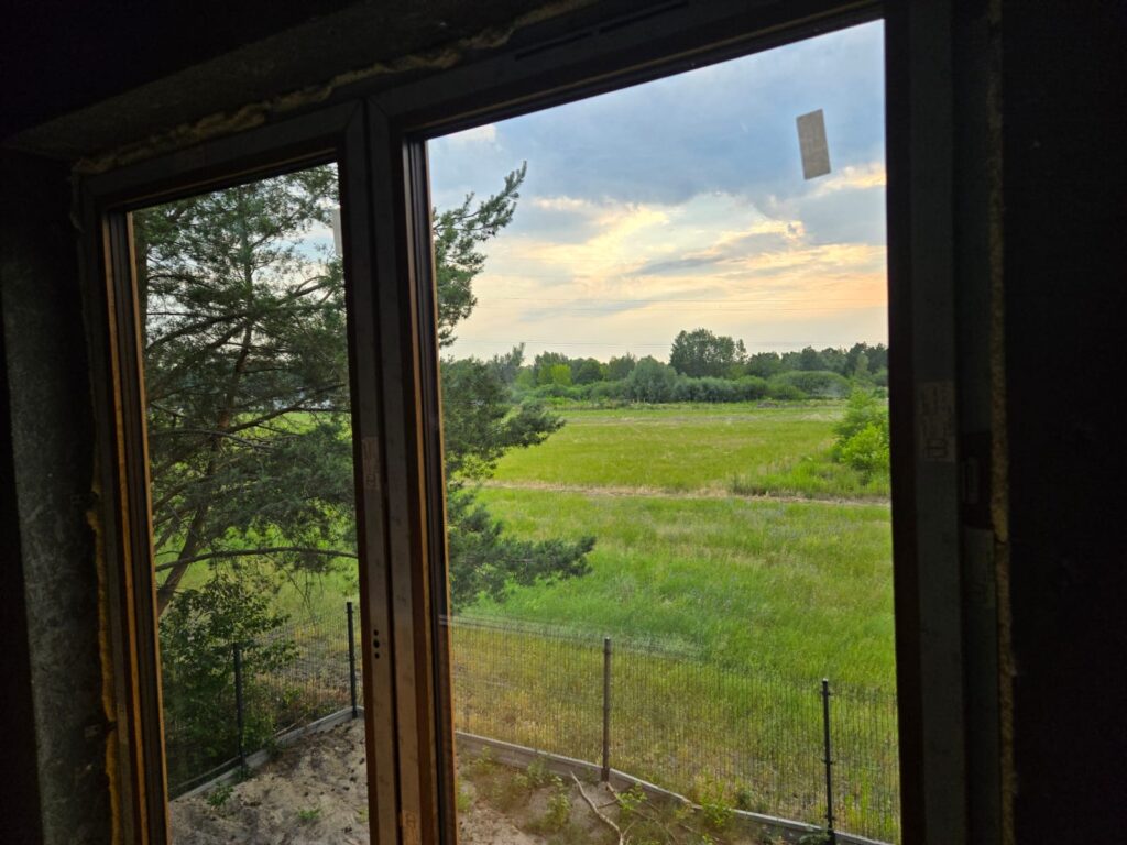 Stefanowo - budowa domów lipiec